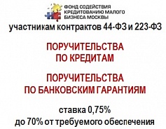 Возможности кредитования предпринимателей при господдержке в Москве расширились